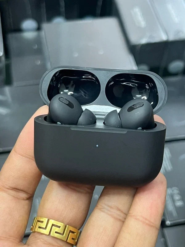 Apple AirPods Pro USA Black + Free Cover - 100% Original Full ANC Control, Clear Sound and 2+ days battery timing