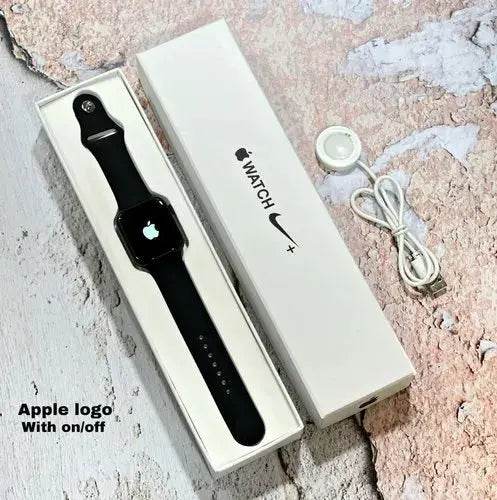 Apple Logo Watch, 45MM - Premium Smartwatch with Advanced Features, Free delivery all over Pakistan - Stile Gadget