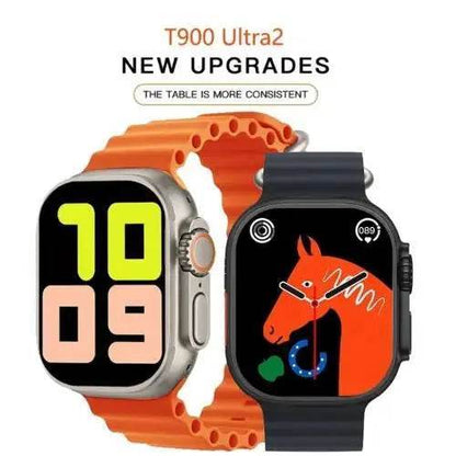 T900 Ultra 2 Smart Watch Bluetooth Call Sleeping Monitoring Smart Watch Series 8 2.09" Full Touch Watch for Men & Women - Stile Gadget