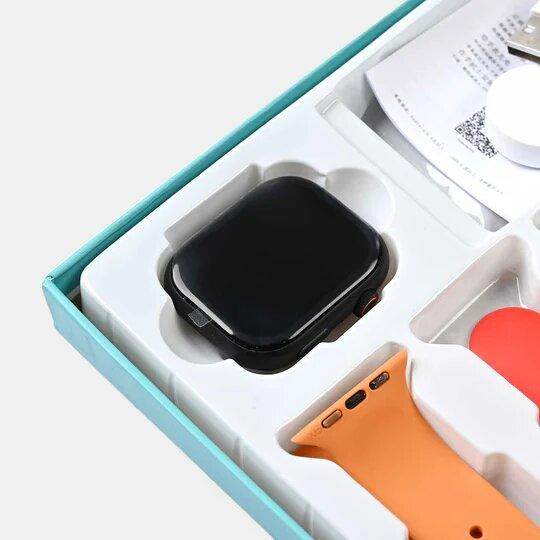 crown s10 plus series 10, 10 in 1, Sports Mode, Bluetooth Calling, Built-in GPS, Fitness Tracker - Stile Gadget