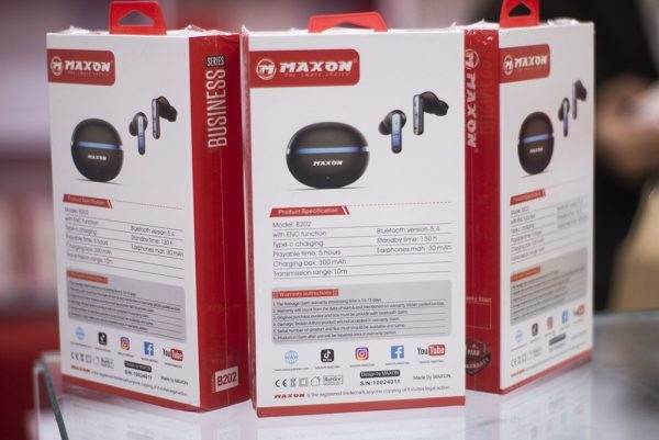 Maxon B-202 Sound Soul Earbuds - High Quality Sound with ANC Control - Stile Gadget