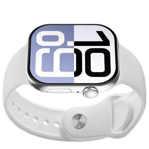 Crown Series 10 Apple Logo Smart Watch - 49mm Display Smooth LED Screen - Stile Gadget