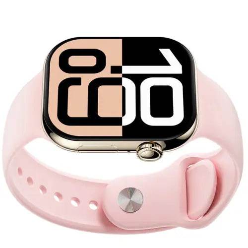 Crown Series 10 Apple Logo Smart Watch - 49mm Display Smooth LED Screen - Stile Gadget